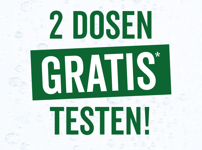 2 Dosen Volvic Touch Spritzig Zero - GRATIS TESTEN
